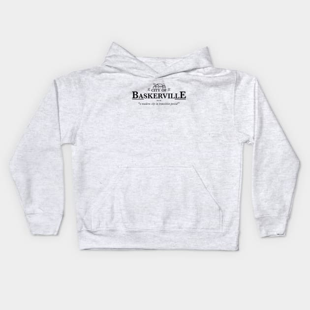 Baskerville Kids Hoodie by Aguvagu